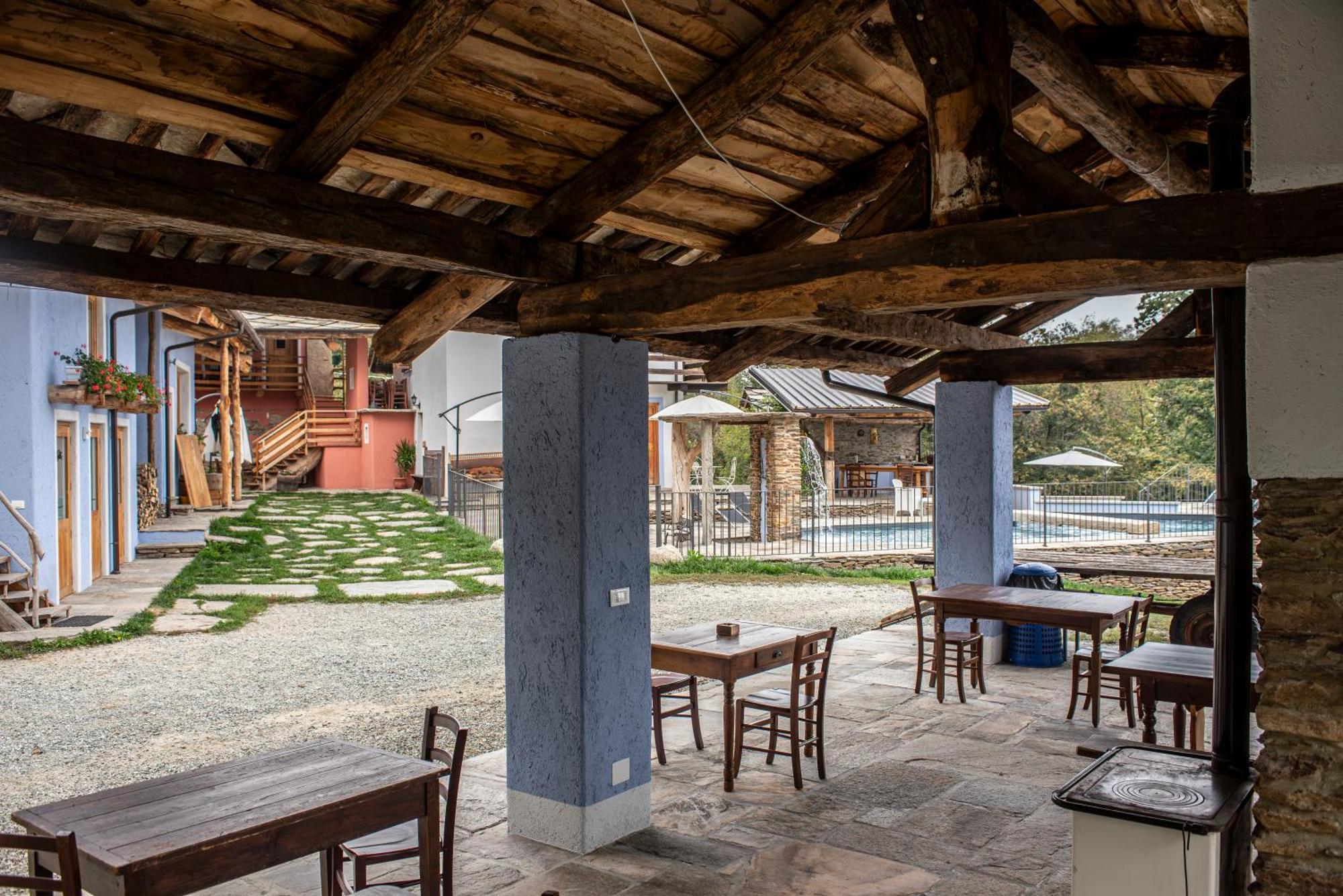 Agribenessere Agli Abatti Barge Bagian luar foto